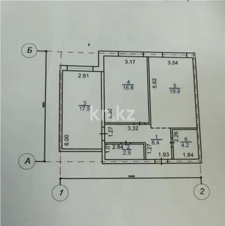 Продажа 2-комнатной квартиры, 70 м² - Продажа двухкомнатных квартир в монолитном доме в Казахстане - страница 12 фото 6 из 6
