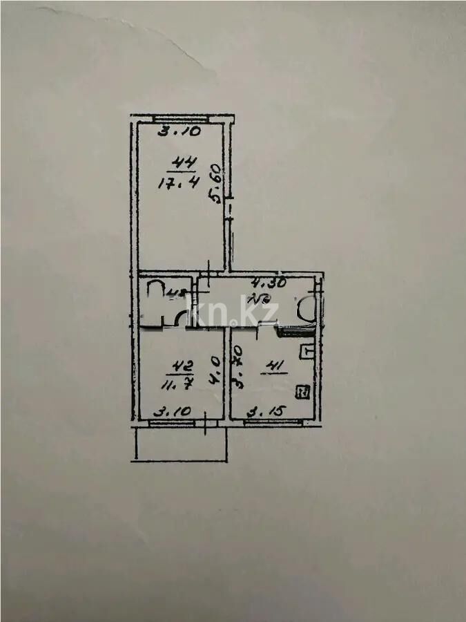 Продажа 2-комнатной квартиры, 52.2 м² - Продажа квартир от собственников в Алматы - страница 299 фото 1 из 1