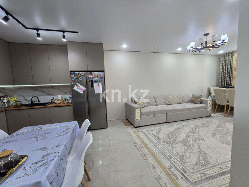 Продажа 3-комнатной квартиры, 77 м² - Продажа квартир в Абайском р-не Шымкента фото 3 из 11