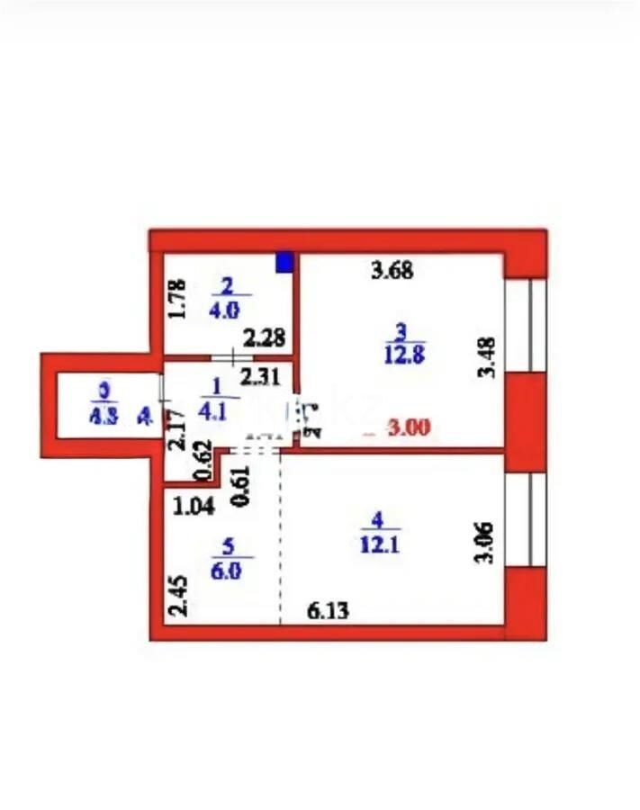 Продажа 2-комнатной квартиры, 39 м² - Продажа двухкомнатных квартир в р-не Сарайшык Астаны - страница 15 фото 4 из 4
