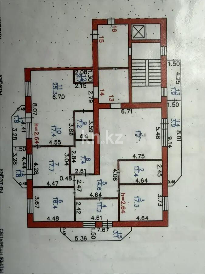 Продажа 6-комнатной квартиры, 220 м² - Продажа квартир в Михайловке Караганды - страница 5 фото 9 из 9