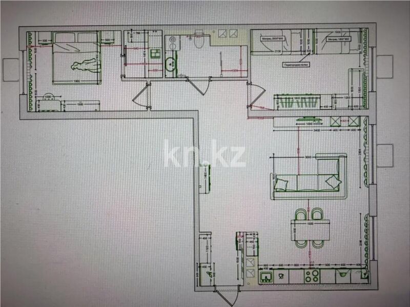 Продажа 3-комнатной квартиры, 84.1 м² - Продажа трехкомнатных квартир в Турксибском р-не Алматы - страница 8 фото 5 из 5