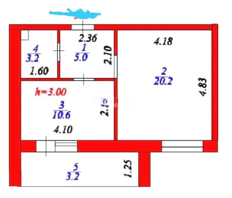 Продажа 1-комнатной квартиры, 42 м² - Продажа однокомнатных квартир в р-не Есиль Астаны - страница 31 фото 2 из 2