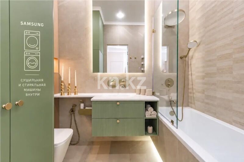 Продажа 2-комнатной квартиры, 50.34 м² - Продажа двухкомнатных квартир в монолитно-каркасном доме в Казахстане фото 4 из 5
