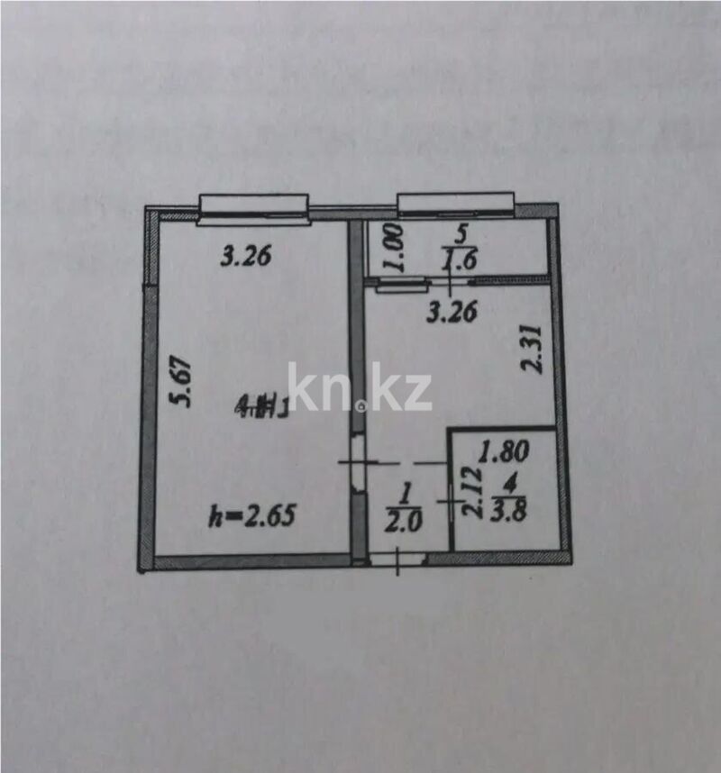 Продажа 1-комнатной квартиры, 34 м² - Продажа квартир от собственников в Астане - страница 13 фото 2 из 2