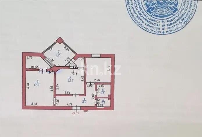 Продажа 2-комнатной квартиры, 56 м² - Продажа квартир в Астане - страница 6 фото 4 из 4
