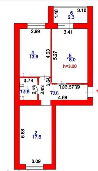 Продажа 2-комнатной квартиры, 62.6 м² - Продажа квартир в Астане - страница 30 фото 6 из 6