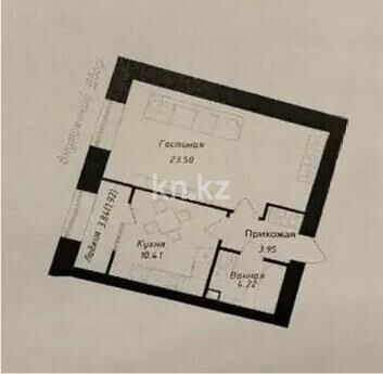 Продажа 1-комнатной квартиры, 44 м² - Продажа однокомнатных квартир в р-не Есиль Астаны - страница 6 фото 1 из 1