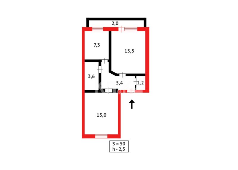 Продажа 2-комнатной квартиры, 50 м² - Продажа квартир в Астане - страница 47 фото 10 из 10