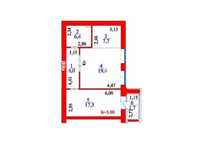 Продажа 2-комнатной квартиры, 58.5 м² - Продажа двухкомнатных квартир в р-не Сарайшык Астаны - страница 32 фото 1 из 1