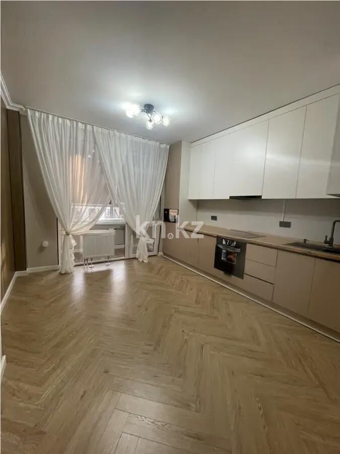 Продажа 1-комнатной квартиры, 43.5 м² - Продажа однокомнатных квартир в монолитно-каркасном доме в Алматы фото 1 из 2