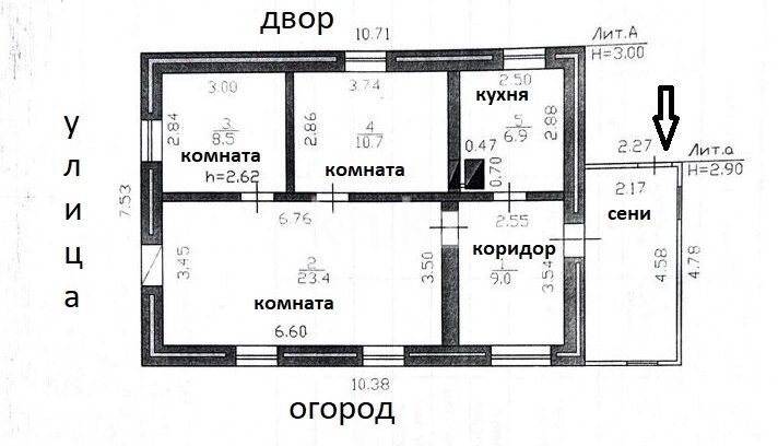 Продажа 3-комнатного дома, 59 м² - Продажа недвижимости в Усть-Каменогорске - страница 2 фото 25 из 25