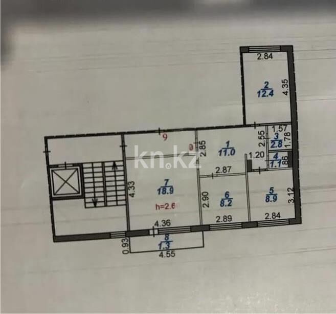 Продажа 3-комнатной квартиры, 64 м² - Продажа трехкомнатных квартир в Караганде - страница 46 фото 1 из 1