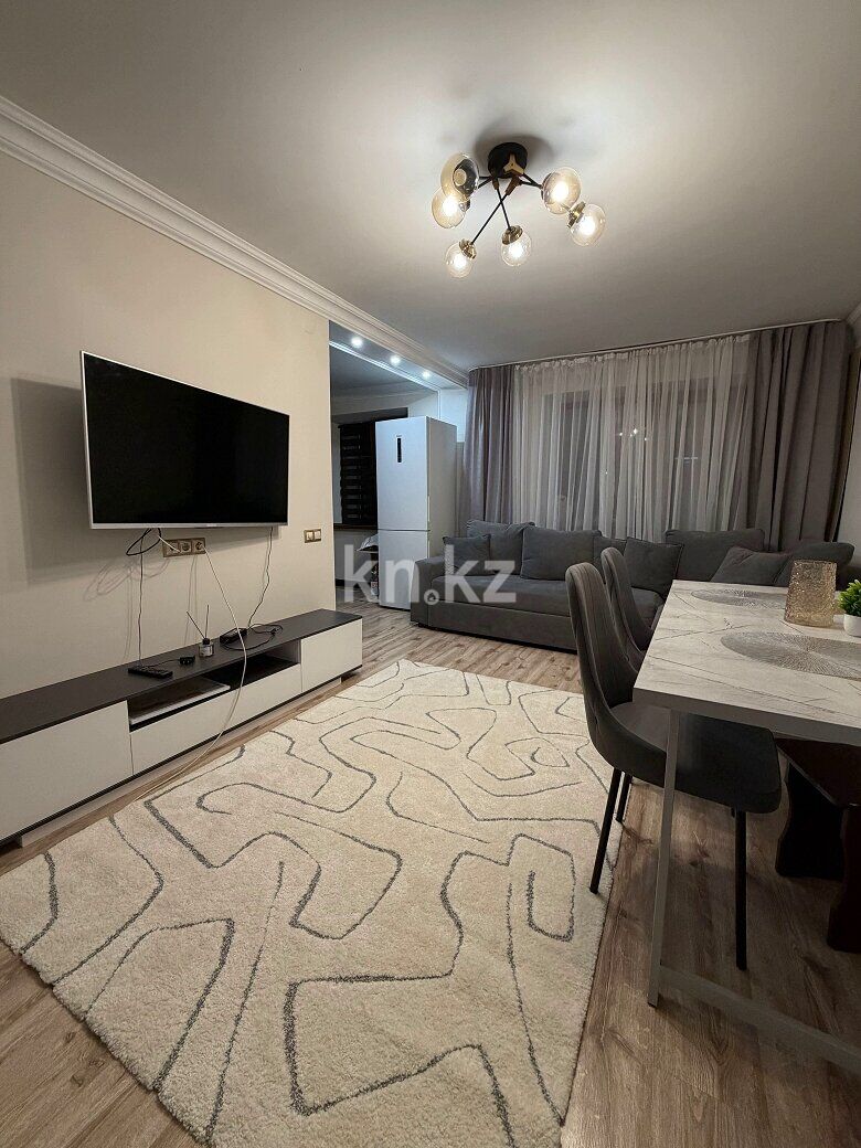 Аренда 2-комнатной квартиры, 60 м² - Аренда квартир помесячно в Алмалинском р-не Алматы фото 2 из 14