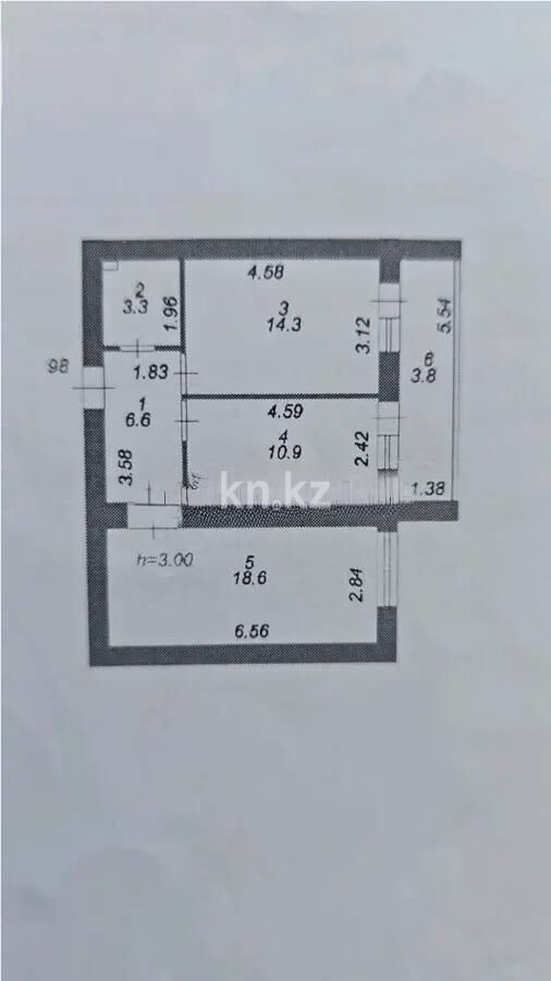Продажа 2-комнатной квартиры, 58 м² - Продажа двухкомнатных квартир в р-не Сарайшык Астаны - страница 26 фото 3 из 3