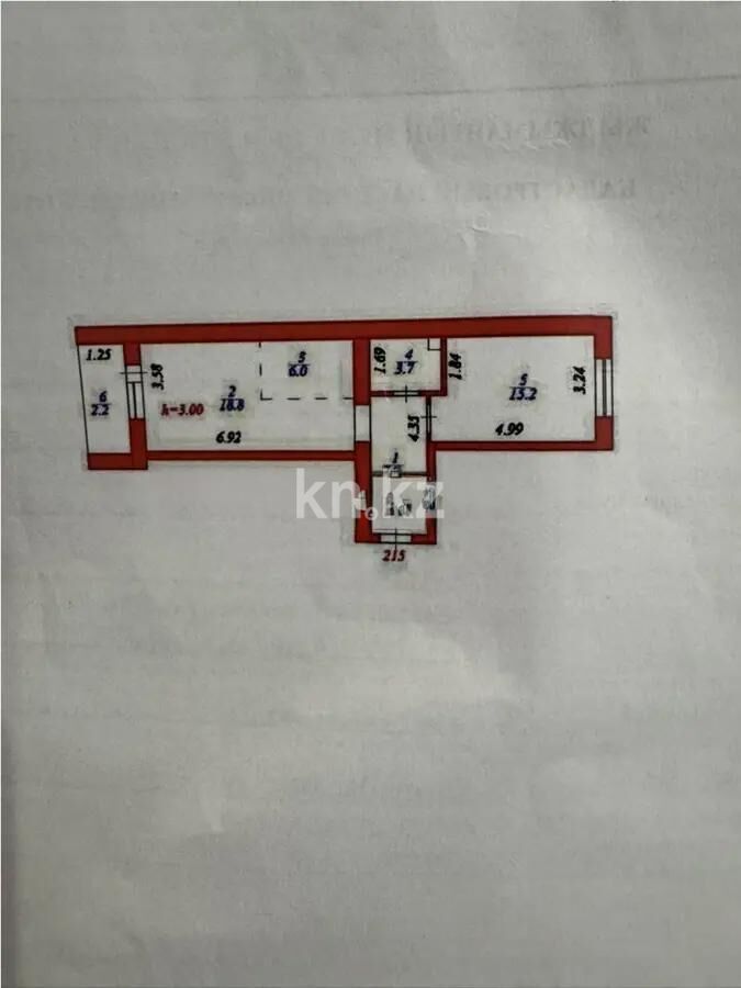 Продажа 2-комнатной квартиры, 56 м² - Продажа двухкомнатных квартир в р-не Есиль Астаны - страница 34 фото 1 из 1