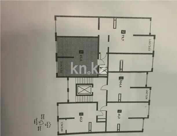 Продажа 1-комнатной квартиры, 45.4 м² - Продажа однокомнатных квартир в Наурызбайском р-не Алматы - страница 25 фото 1 из 1