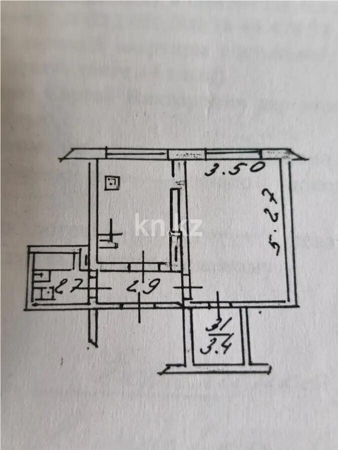 Продажа 1-комнатной квартиры, 41 м² - Продажа однокомнатных квартир от собственников в Алматы - страница 20 фото 3 из 3