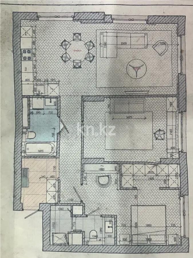 Продажа 3-комнатной квартиры, 90 м² - Продажа квартир в кирпичном доме в Астане - страница 16 фото 7 из 7