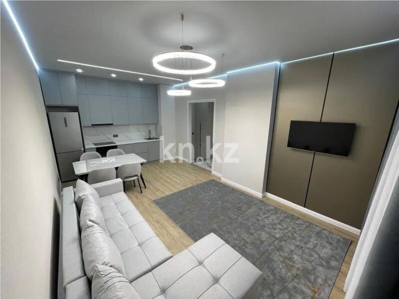 Продажа 2-комнатной квартиры, 53.7 м² - Продажа двухкомнатных квартир в монолитно-каркасном доме в Казахстане фото 1 из 2