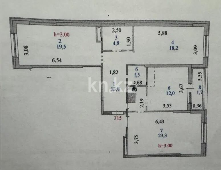 Продажа 3-комнатной квартиры, 96 м² - Продажа квартир в новостройках Астаны - страница 47 фото 7 из 7