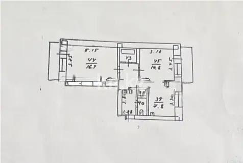 Продажа 2-комнатной квартиры, 48.1 м² - Продажа двухкомнатных квартир в Турксибском р-не Алматы - страница 9 фото 6 из 6