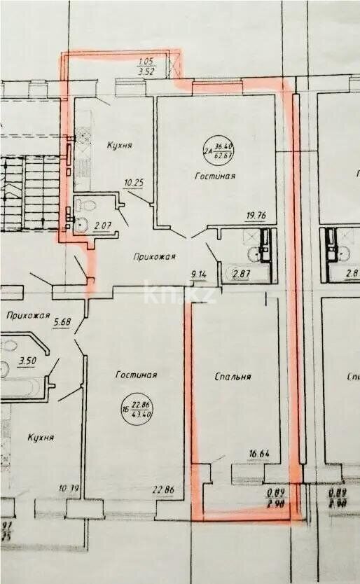 Продажа 3-комнатной квартиры, 63.9 м² - Продажа квартир в новостройках Астаны - страница 47 фото 7 из 7