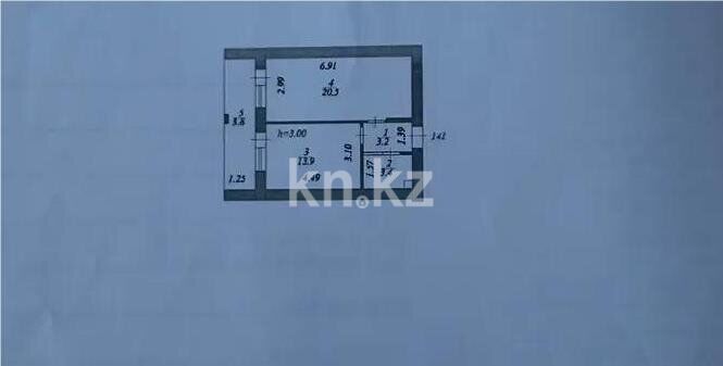 Продажа 1-комнатной квартиры, 44.8 м² - Продажа квартир в Казахстане - страница 147 фото 1 из 1