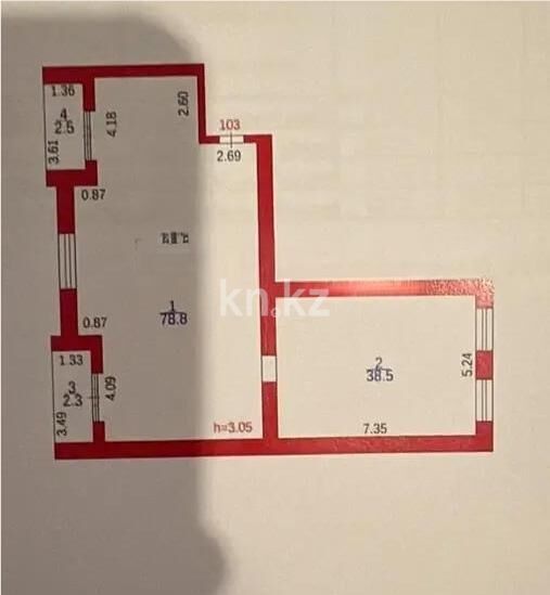 Продажа 4-комнатной квартиры, 122 м² - Продажа квартир от собственников в Караганде фото 2 из 2