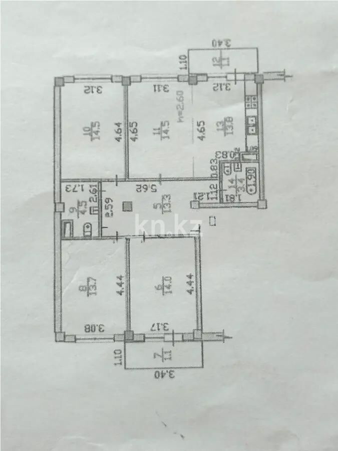 Продажа 4-комнатной квартиры, 94 м² - Продажа четырехкомнатных квартир в Алматы - страница 12 фото 6 из 6