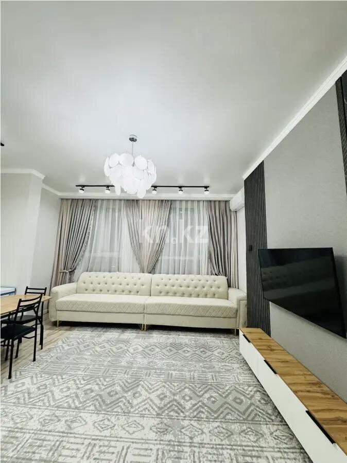 Продажа 2-комнатной квартиры, 58 м² - Продажа квартир в монолитно-каркасном доме в Алматы фото 1 из 6