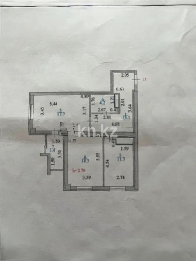 Продажа 2-комнатной квартиры, 67.9 м² - Продажа двухкомнатных квартир в р-не Нура Астаны - страница 46 фото 5 из 5