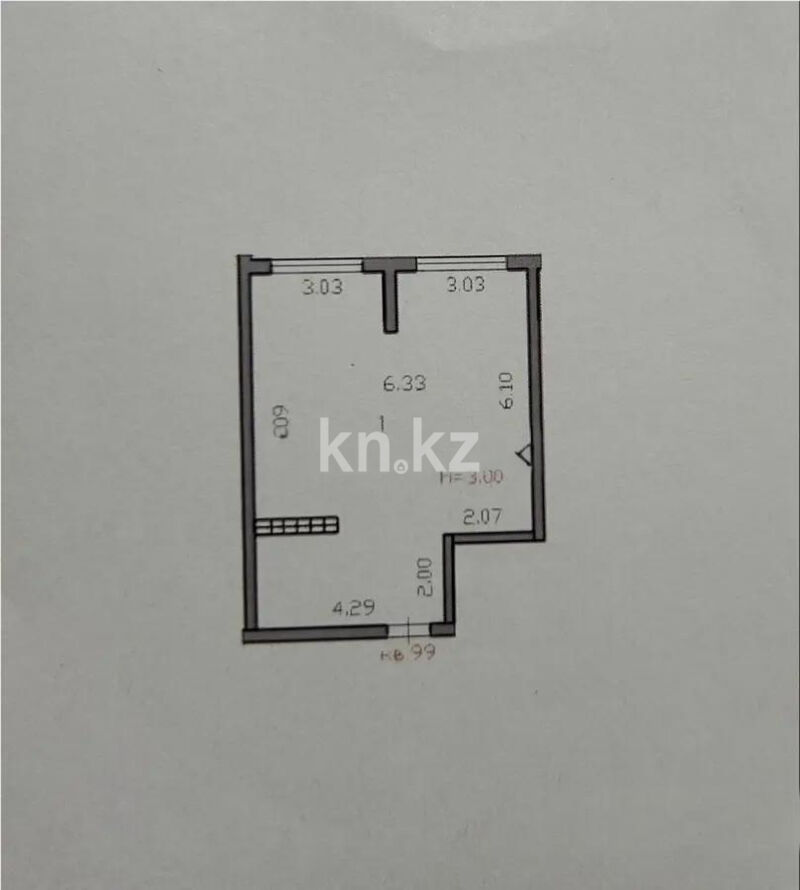 Продажа 2-комнатной квартиры, 46 м² - Продажа квартир в Казахстане - страница 33 фото 3 из 3