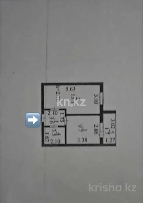 Продажа 1-комнатной квартиры, 34 м² - Продажа однокомнатных квартир в р-не Косшы Астаны - страница 7 фото 5 из 5