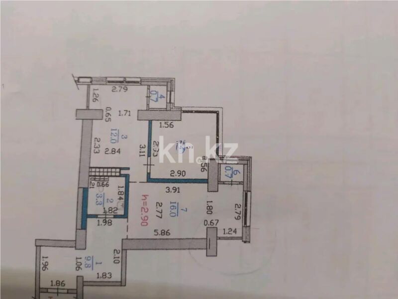 Продажа 2-комнатной квартиры, 52 м² - Продажа двухкомнатных квартир от собственников в Казахстане - страница 15 фото 4 из 4