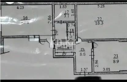 Продажа 2-комнатной квартиры, 53 м² - Продажа двухкомнатных квартир в панельном доме в Алматы - страница 26 фото 6 из 6