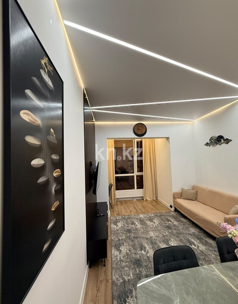 Аренда 2-комнатной квартиры посуточно, 52 м² - Аренда двухкомнатных квартир посуточно в Алматы фото 24 из 24