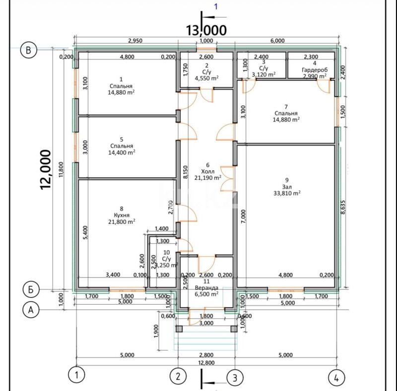 Продажа 4-комнатного дома, 150 м² - Продажа недвижимости в Караганде - страница 19 фото 20 из 20