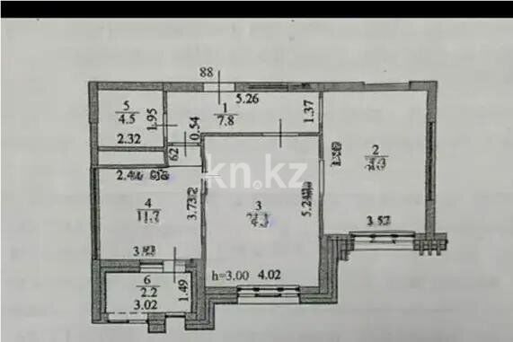 Продажа 2-комнатной квартиры, 64.6 м² - Продажа квартир от собственников в Астане - страница 2 фото 5 из 5