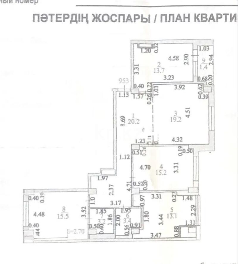 Продажа 4-комнатной квартиры, 105 м² - Продажа квартир в р-не Есиль Астаны - страница 31 фото 4 из 4