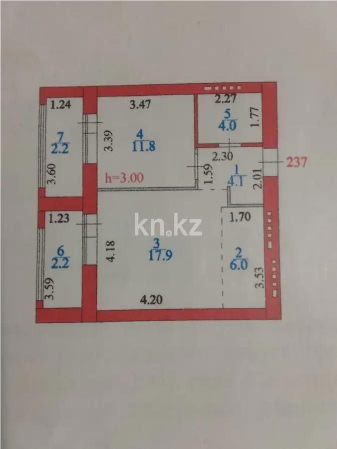 Продажа 2-комнатной квартиры, 49 м² - Продажа двухкомнатных квартир в р-не Нура Астаны - страница 51 фото 6 из 6