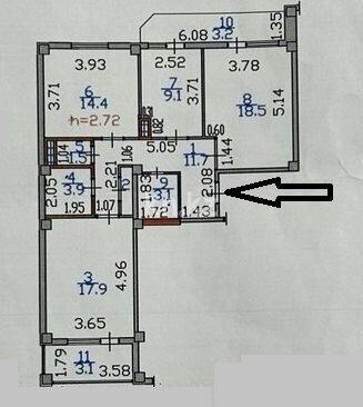Продажа 3-комнатной квартиры, 87.4 м² - Продажа квартир в монолитном доме в Казахстане - страница 4 фото 27 из 27