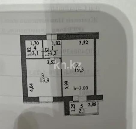 Продажа 1-комнатной квартиры, 42 м² - Продажа однокомнатных квартир в р-не Сарайшык Астаны - страница 13 фото 3 из 3