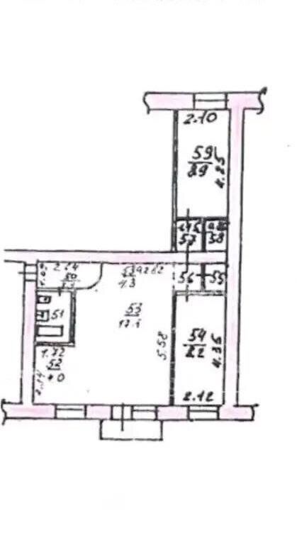 Продажа 3-комнатной квартиры, 52 м² - Продажа трехкомнатных квартир от собственников в Казахстане - страница 9 фото 6 из 6