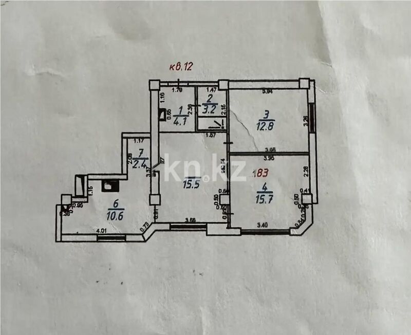 Продажа 3-комнатной квартиры, 65 м² - Продажа квартир от собственников в Алматы - страница 12 фото 4 из 4
