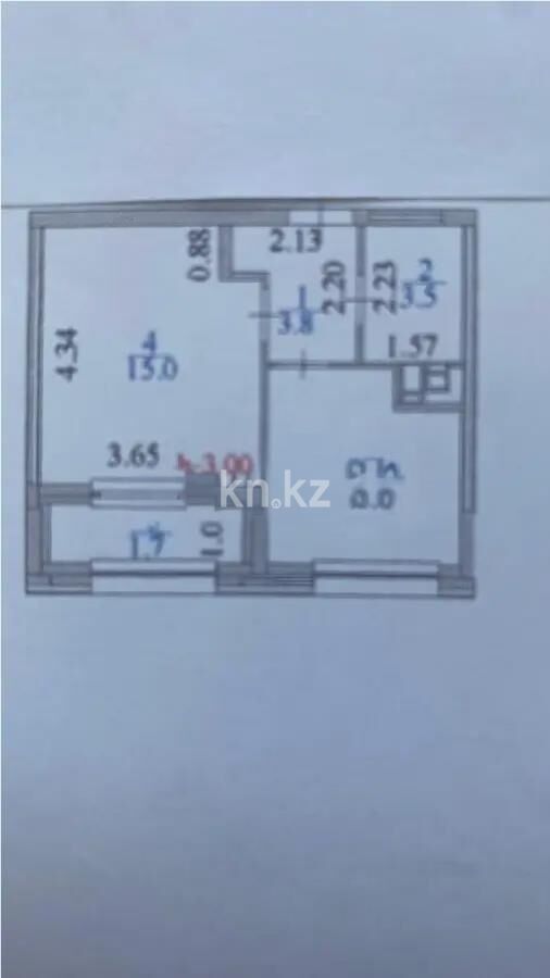 Продажа 1-комнатной квартиры, 34 м² - Продажа однокомнатных квартир в р-не Нура Астаны - страница 19 фото 1 из 1