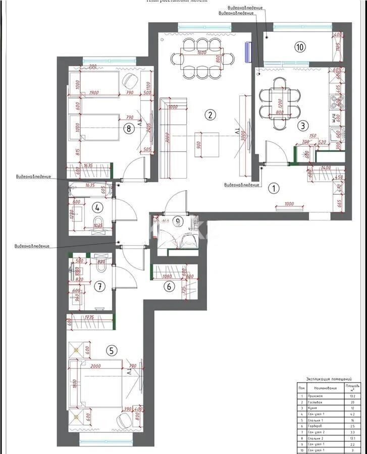 Продажа 3-комнатной квартиры, 90 м² - Продажа трехкомнатных квартир в блочном доме в Казахстане - страница 52 фото 1 из 1