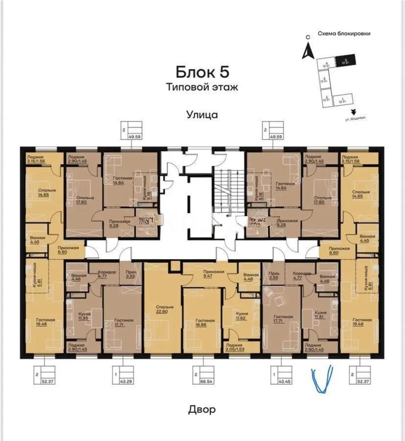 Продажа 1-комнатной квартиры, 43.45 м² - Продажа однокомнатных квартир в Алатауском р-не Алматы - страница 25 фото 1 из 1