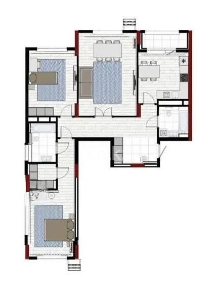 Продажа 3-комнатной квартиры, 106.58 м² - Продажа квартир в Казахстане - страница 21 фото 1 из 1