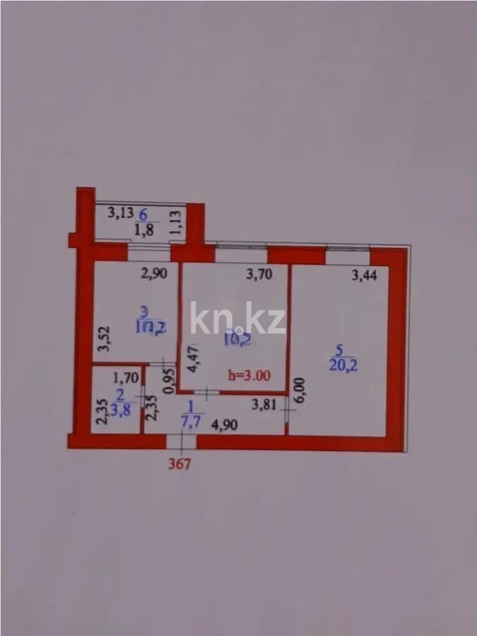 Продажа 2-комнатной квартиры, 60 м² - Продажа двухкомнатных квартир в р-не Сарайшык Астаны - страница 21 фото 1 из 1